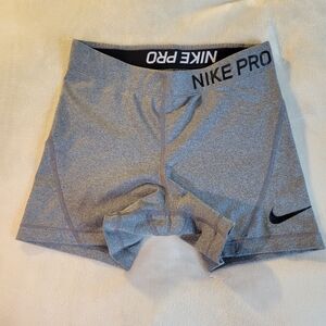 Nike Pro Gray Shorts